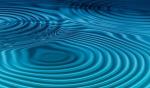 círculos concéntricos color azul